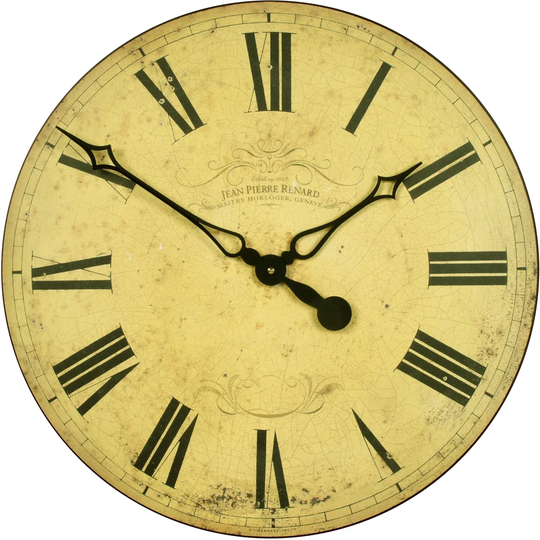 49.6cm Large Swiss Clockmaker's Wall Clock