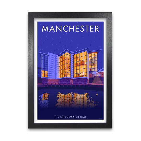 'Manchester Bridgewater Hall' Graphict Art
