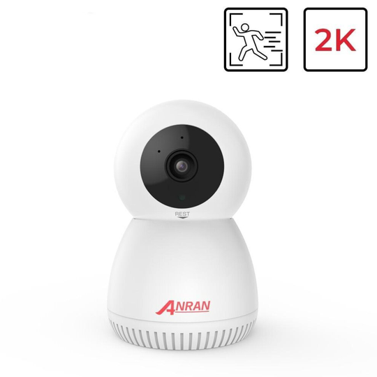 IP Camera Home Security Camera ANRAN Surveillance Camera 3MP Automatic Tracking Indoor Camera WIFI Baby Monitor Audio Video APP