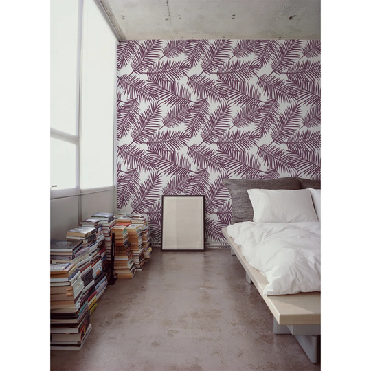 Walllpaper Roll 360X250cm Kitchen Livingroom Bedroom Mural Decoration Wallpaper Material With Print - Palms Leaves