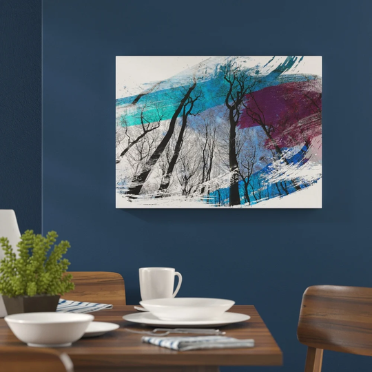 'Beautiful Forest Woodland' Graphic Art Print Poster