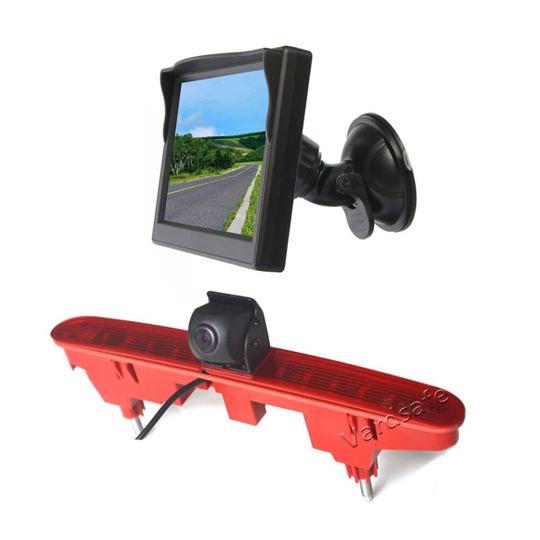 Reversing Rear View Camera & Suction Cup Monitor for Peugeot Partner Citroen Berlingo (2008-2018)