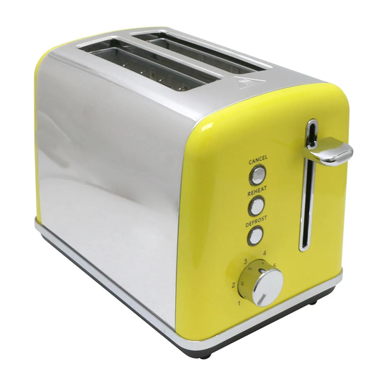 Daewoo SDA1996DS Soho 2 Slice Toaster - Yellow