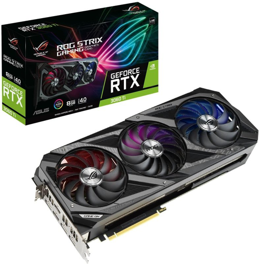 ASUS GeForce RTX 3060 Ti 8GB ROG STRIX GAMING V2 Graphics Card