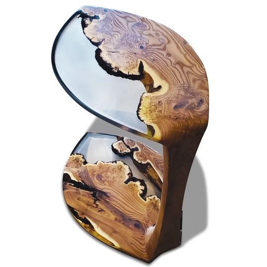 Serrate Abstract 5 Piece Coffee Table Sets