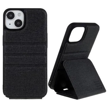 X-Level Journey iPhone 14 Vertical Flip Case - Black