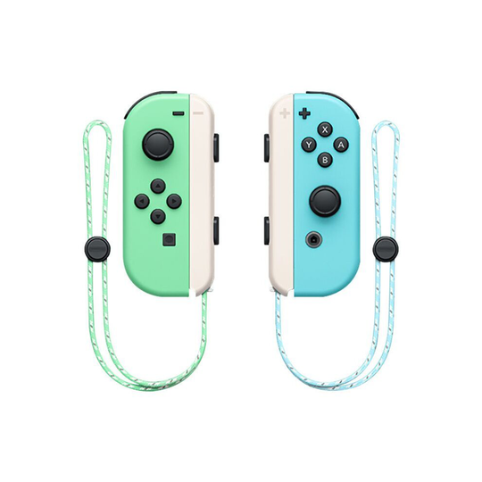 (Green&Blue) Wireless Bluetooth Joy-Con handle gamepad for Nintendo Switch L&R pairing
