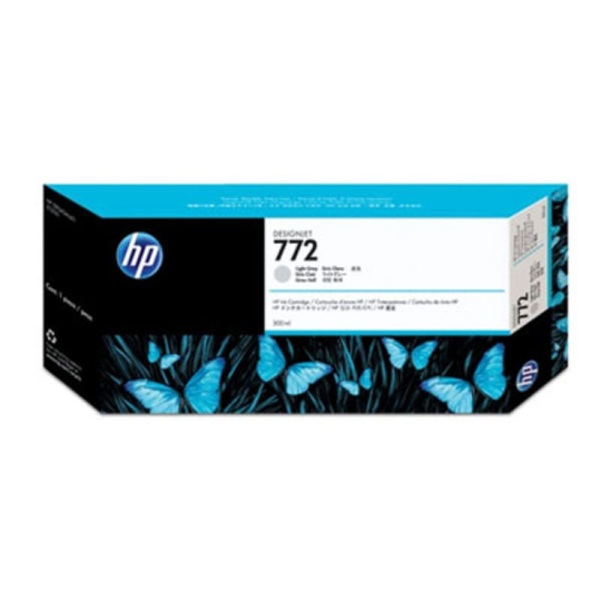 HP 772 Light Gray Original Ink Cartridge - Standard Yield 300ml - CN634A