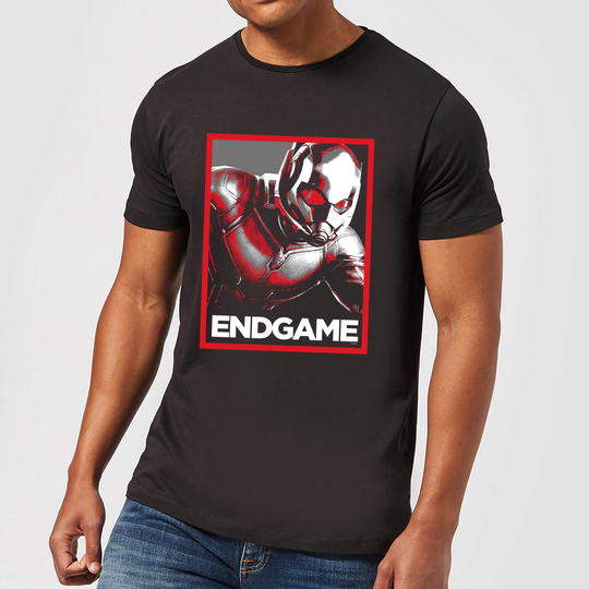 Avengers Endgame Ant-Man Poster Men's T-Shirt - Black - XS - Black