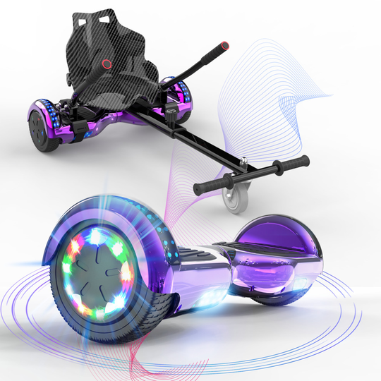 Hoverboard with GO-kart and Bluetooth