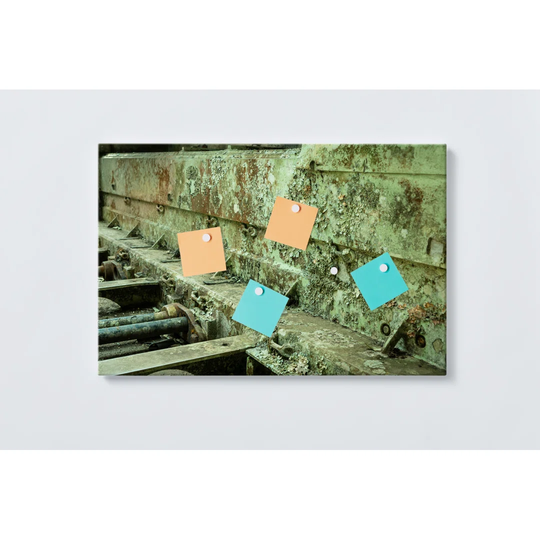 Tracks Magnetic Wall Mounted Cork Board