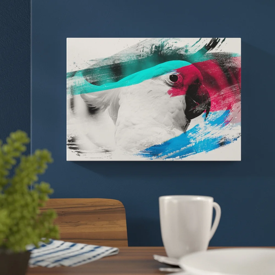 'Cockatoo Bird' Graphic Art Print Poster