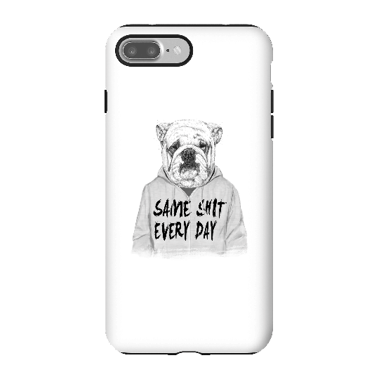 Balazs Solti Same Shit Every Day Phone Case for iPhone and Android - iPhone 7 Plus - Tough Case - Matte