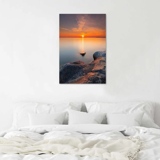 Poster, Sunset On A Quiet Lake