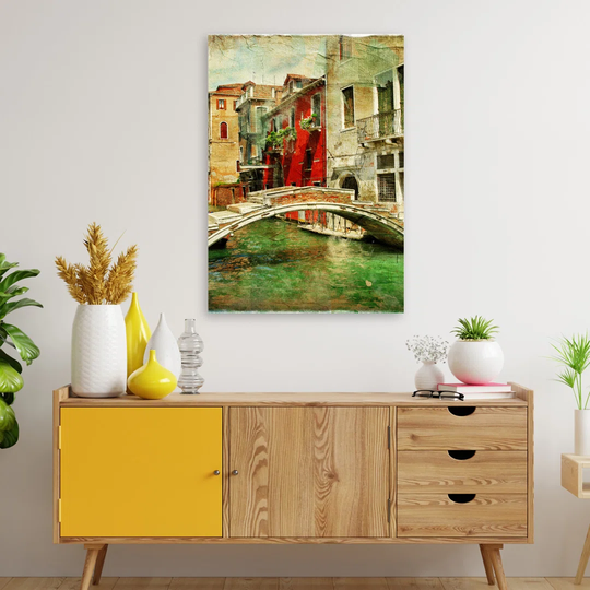 Canvas Print, Cities And Green Architecture