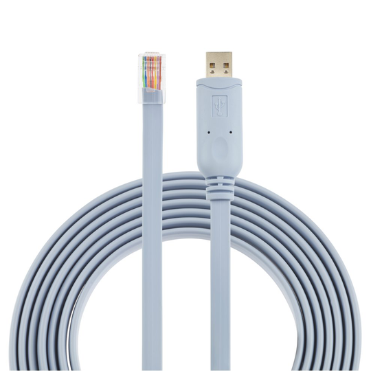 FTDI USB Cisco Console Cable - USB to RJ45 - 1.8M (6 ft) FTDI Chip