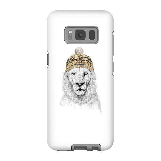 Balazs Solti Lion With Hat Phone Case for iPhone and Android - Samsung S8 - Tough Case - Gloss