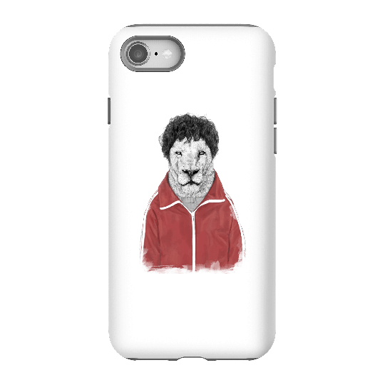 Balazs Solti Sporty Lion Phone Case for iPhone and Android - iPhone 8 - Tough Case - Gloss