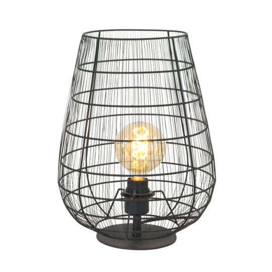 43Cm Black Table Lamp