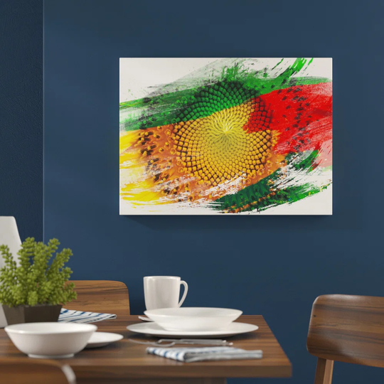 'Flower Yellow Sunflowers' Graphic Art Print Poster