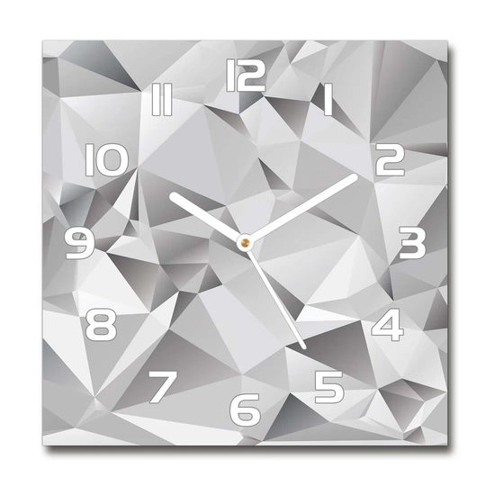 3D Abstraction Silent Wall Clock