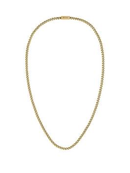 BOSS Chain Necklace, Gold, Men