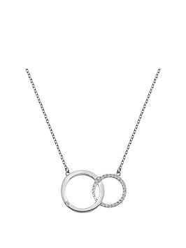Hot Diamonds Striking Circle Necklace