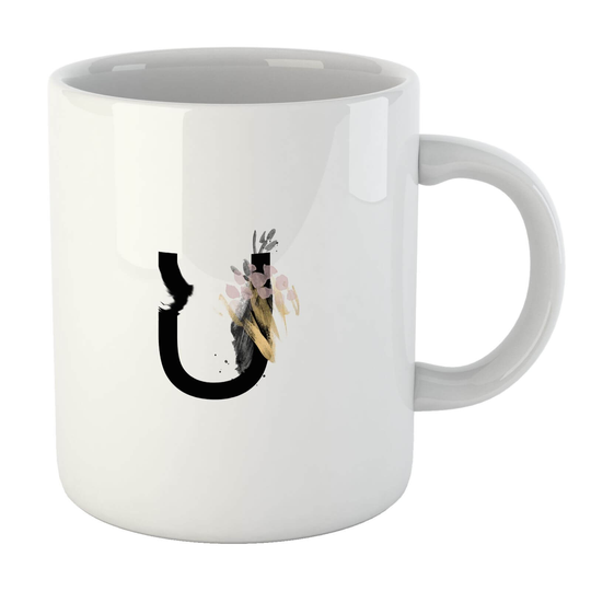 Wabi-Sabi Alphabet Mugs - U Mug