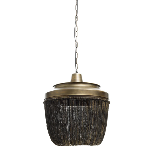 Dotsero Bronze 1-Bulb 38" H Plug-in Outdoor Hanging Lantern