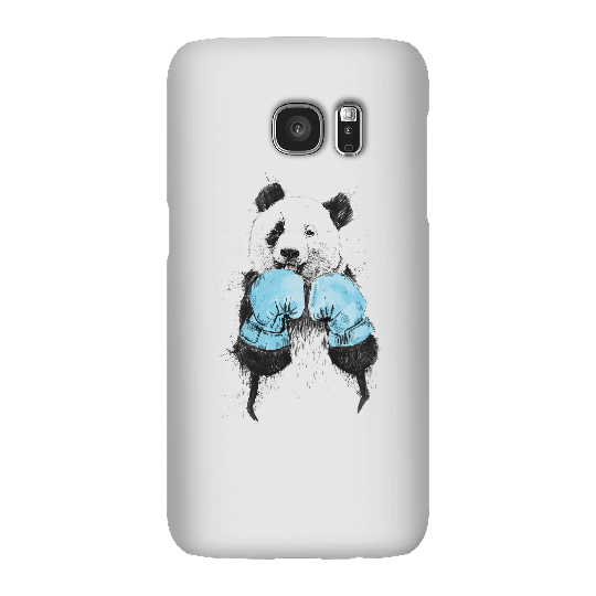 Balazs Solti Boxing Panda Phone Case for iPhone and Android - Samsung S7 - Snap Case - Gloss