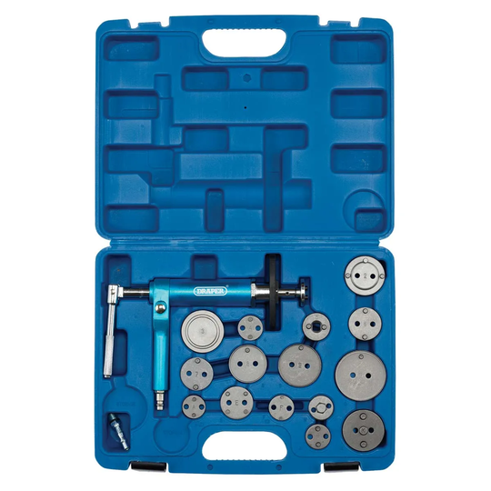 Draper Pneumatic Brake Caliper Wind-back Tool Kit (16 Piece)