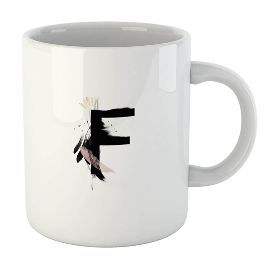 Wabi-Sabi Alphabet Mugs - F Mug