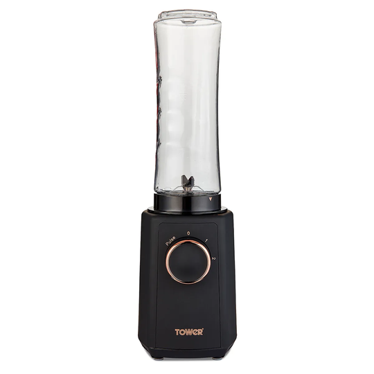 Tower T12060RG Cavaletto 300W Personal Blender - Black and Rose Gold