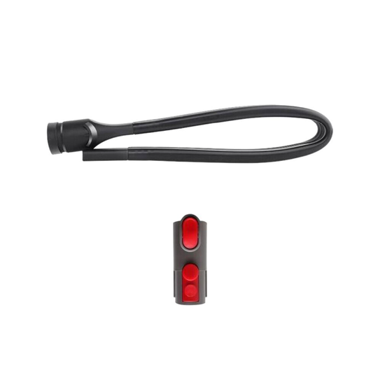 Flexible Extension Crevice Tool Attachment for Dyson V8 V7 V10 V11 Vacuum Cleaner with Quick Release Converter Adapter
