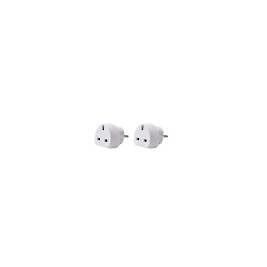 2x UK to EU Travel Adapter Converter For Israel