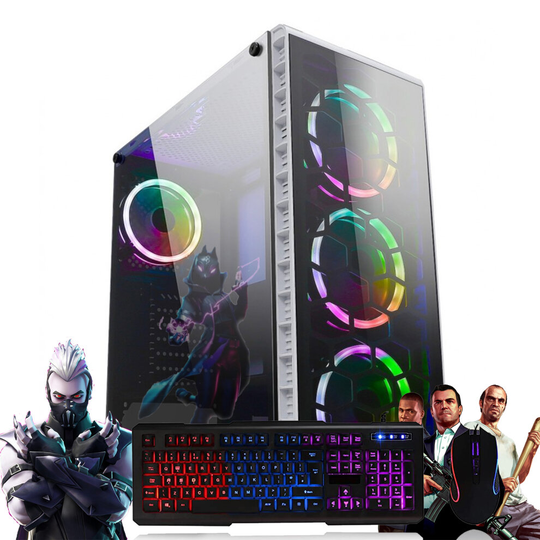 Nox Gaming PC Bundle Raider | i5 4570 Quad Core - GTX 1050 TI - 16GB RAM - 2TB HDD - Set