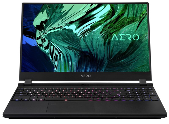 Gigabyte AERO 15 OLED Intel Core i9-11980HK 32GB RAM 1TB SSD 512GB SSD NVIDIA GeForce RTX 3080 15.6" 4K Windows 10 Pro Creator Laptop - AERO 15 OLED YD-93UK648SP