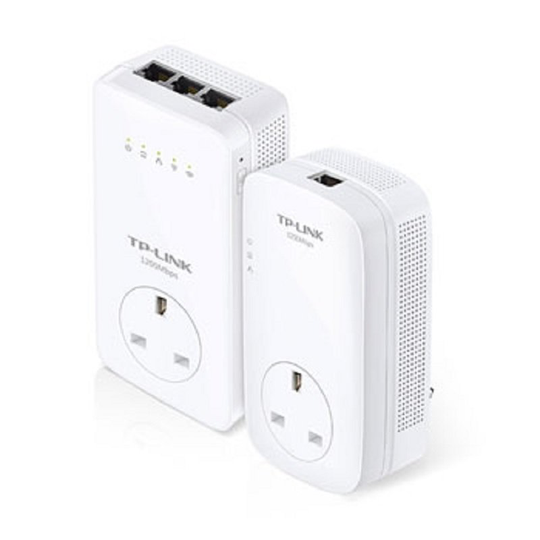 TP-Link TL-WPA8631P KIT - AV1300 Gigabit Passthrough Powerline ac Wi-Fi Kit