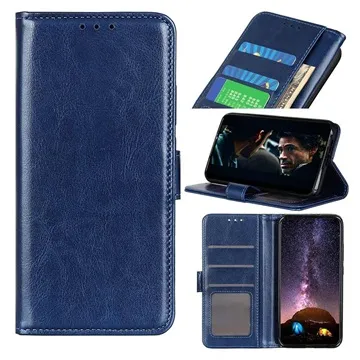 Motorola Moto G Fast Wallet Case with Magnetic Closure - Blue