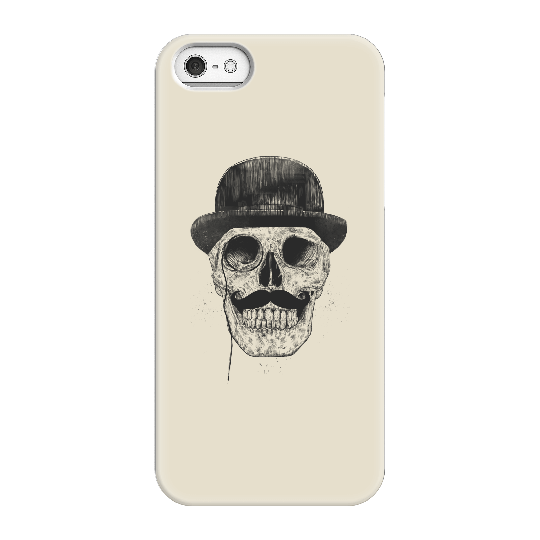 Balazs Solti Monocle Skull Phone Case for iPhone and Android - iPhone 5/5s - Snap Case - Gloss