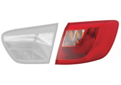 Combination Tail Light 4923932 Van Wezel 4923932