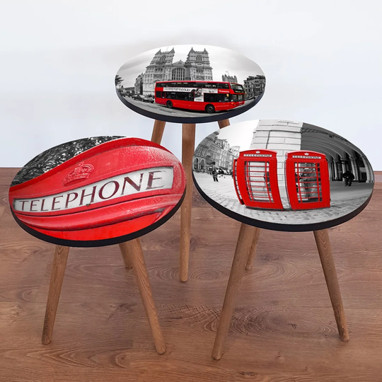 Azar 3 Piece Nest of Tables