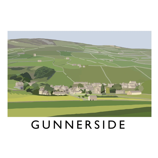 Gunnerside by Richard O'Neil - Graphic Art Print on Paper