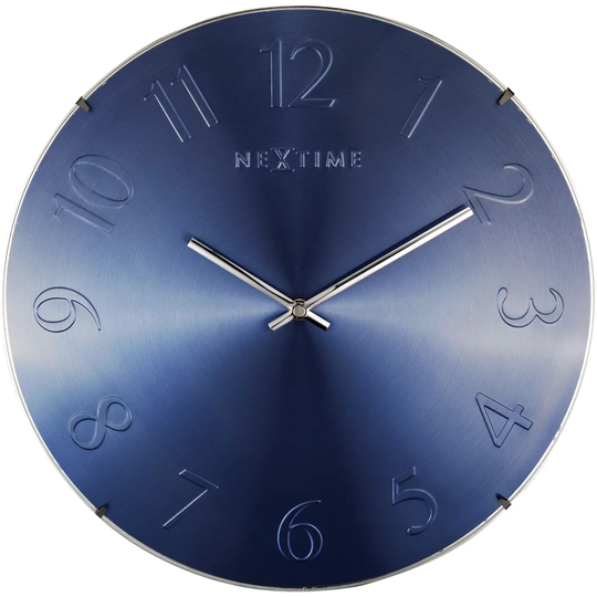 Elegant Dome Glass 35cm Wall Clock