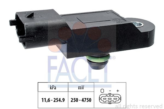 Air Pressure Sensor, height adaptation Made in Italy - OE Equivalent 103173