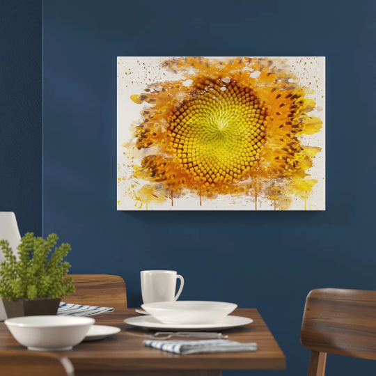 'Flower Yellow Sunflowers' Graphic Art Print Poster