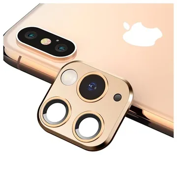 iPhone XS Max Fake Camera Sticker - Gold