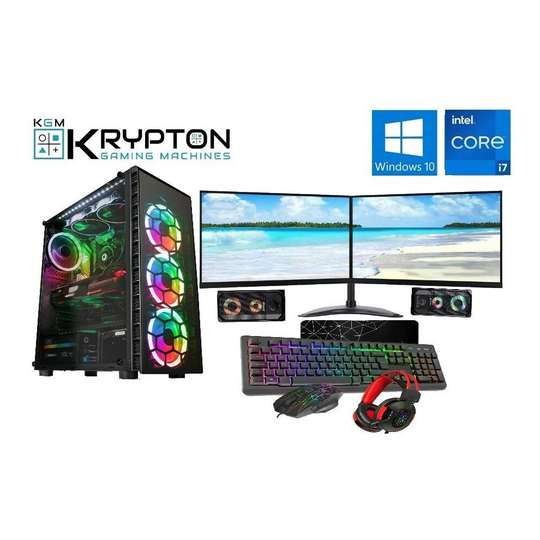 (4GB GTX 1050, Temper Glass 4RGB Fans ) Gaming PC i7 3770 512 SSD 1TB 16GB GTX 1660