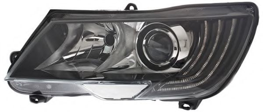 Headlight 1ZS011314-361 by Hella Right