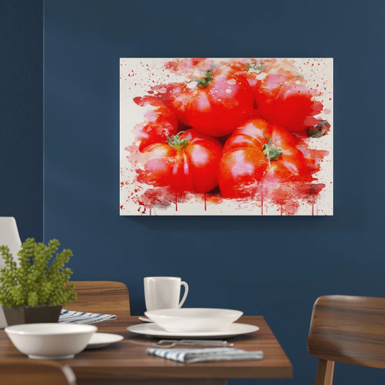 'Red Tomatoes' Graphic Art Print Poster